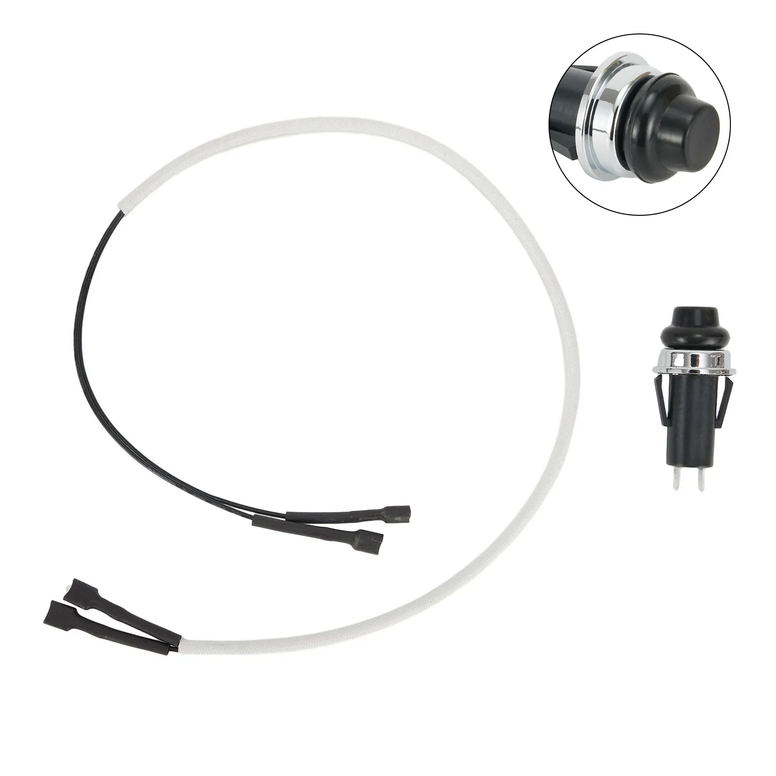 Electronic Ignitor Button 1 Pc 22\\\\\\\" Wires Length 69871 ForKits 69851/69850 Replacement Switch Brand New
Electronic Ignitor Button 1 Pc 22\\\\\\\" Wires Length 69871 ForKits 69851/69850 Replacement Switch Brand New
