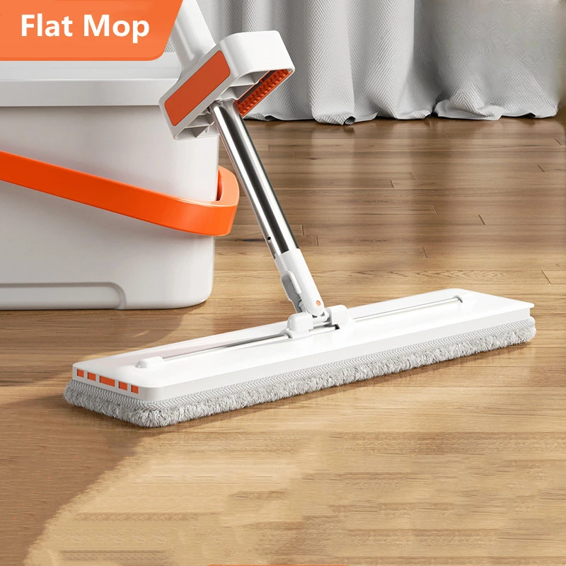 Hand-Free Flat Mop Household Living Room Floor 360-Degree Rotating Mop Bedroom Seam Bed Under No Dead Angle Cleaning Tool
Hand-Free Flat Mop Household Living Room Floor 360-Degree Rotating Mop Bedroom Seam Bed Under No Dead Angle Cleaning Tool