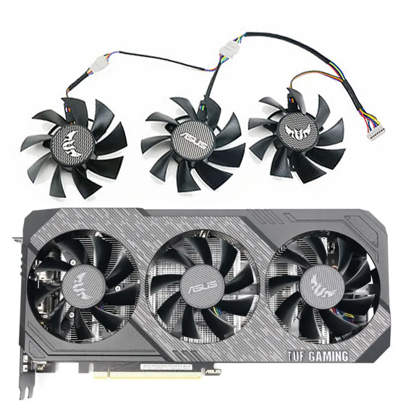 NEW 75MM 7PIN FD8015U12D TUF GTX 1660 GPU Fan,For ASUS TUF GTX 1660/1660S/1660TI 5700XT Graphics card cooling fan
NEW 75MM 7PIN FD8015U12D TUF GTX 1660 GPU Fan,For ASUS TUF GTX 1660/1660S/1660TI 5700XT Graphics card cooling fan