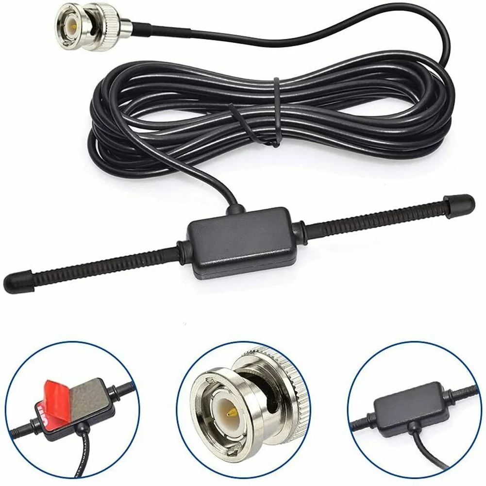 VHF UHF Car Truck Scanner Adhesive Mount Antenna BNC Male Dipole Antenna 25MHz - 1200MHz 3dBi 3 Meter RG174 Coaxial Cable
VHF UHF Car Truck Scanner Adhesive Mount Antenna BNC Male Dipole Antenna 25MHz - 1200MHz 3dBi 3 Meter RG174 Coaxial Cable