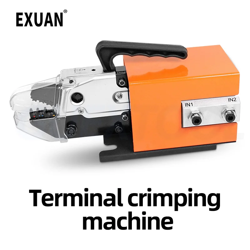 

AM-10 Pneumatic Terminal Crimping Machine 0.5-0.7mpa Multifunctional Jaws Electric Crimping Tool Terminal Automatic