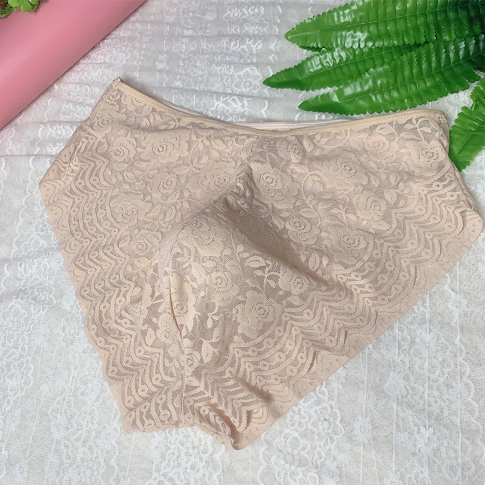 Sexy Men Ultra Thin Lace See Through Briefs Pouch Underpants Sissy Underwear Temptation Lingerie Comfortable Soft Panties
Sexy Men Ultra Thin Lace See Through Briefs Pouch Underpants Sissy Underwear Temptation Lingerie Comfortable Soft Panties