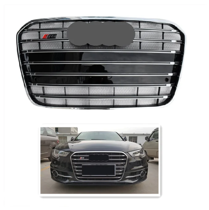 Automotive Parts Piano Black Front Grille For Audi A6 C7 Upgrade Audi S6 Radiator Grille 2012-2015
Automotive Parts Piano Black Front Grille For Audi A6 C7 Upgrade Audi S6 Radiator Grille 2012-2015