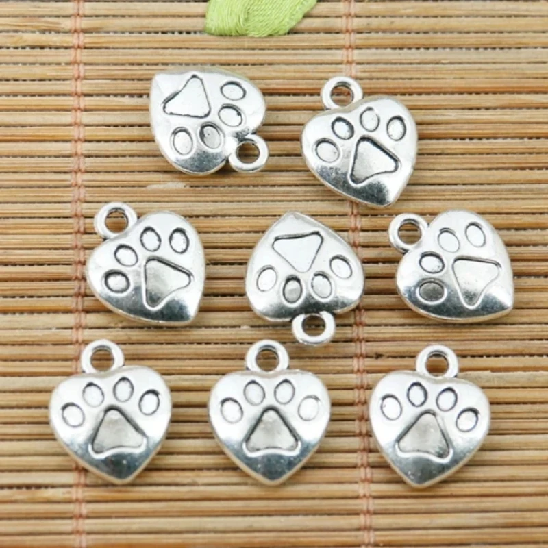 10pcs 15*12mm Tibetan Silver Color 2sided Heart Shaped Footprint Charms EF2376 Charms for Jewelry Making
10pcs 15*12mm Tibetan Silver Color 2sided Heart Shaped Footprint Charms EF2376 Charms for Jewelry Making