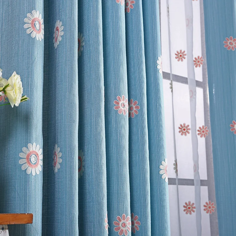 European Curtains for Living Dining Room Bedroom Cotton Linen Embroidery Semi-shading Children's Bedroom Light Luxury Windows
European Curtains for Living Dining Room Bedroom Cotton Linen Embroidery Semi-shading Children's Bedroom Light Luxury Windows