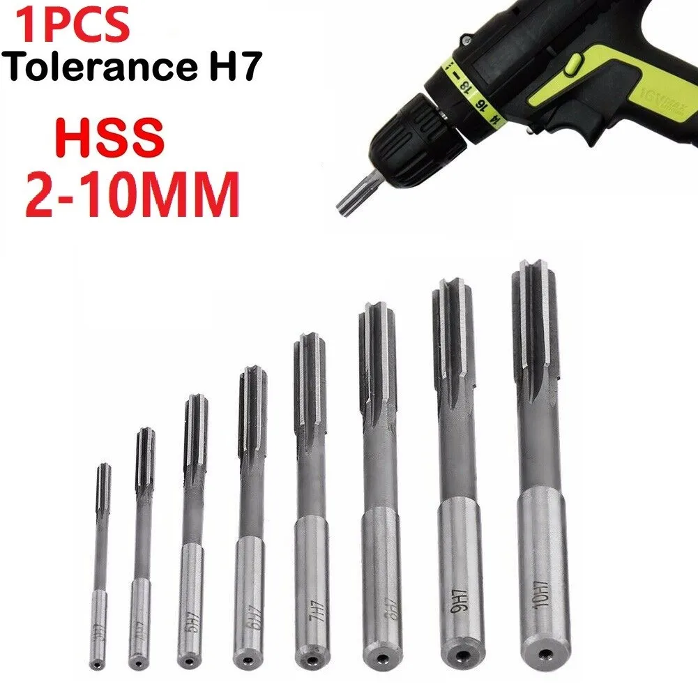 1PC 2-10mm Straight Shank Reamer HSS H7 Machine High Speed Steel Parallel Flute For Power Tool Accessory
1PC 2-10mm Straight Shank Reamer HSS H7 Machine High Speed Steel Parallel Flute For Power Tool Accessory