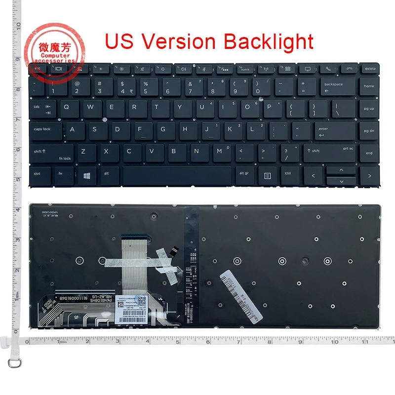 

Английская клавиатура для ноутбука HP Elitebook 1040 G4 x360 1040 G5 с подсветкой