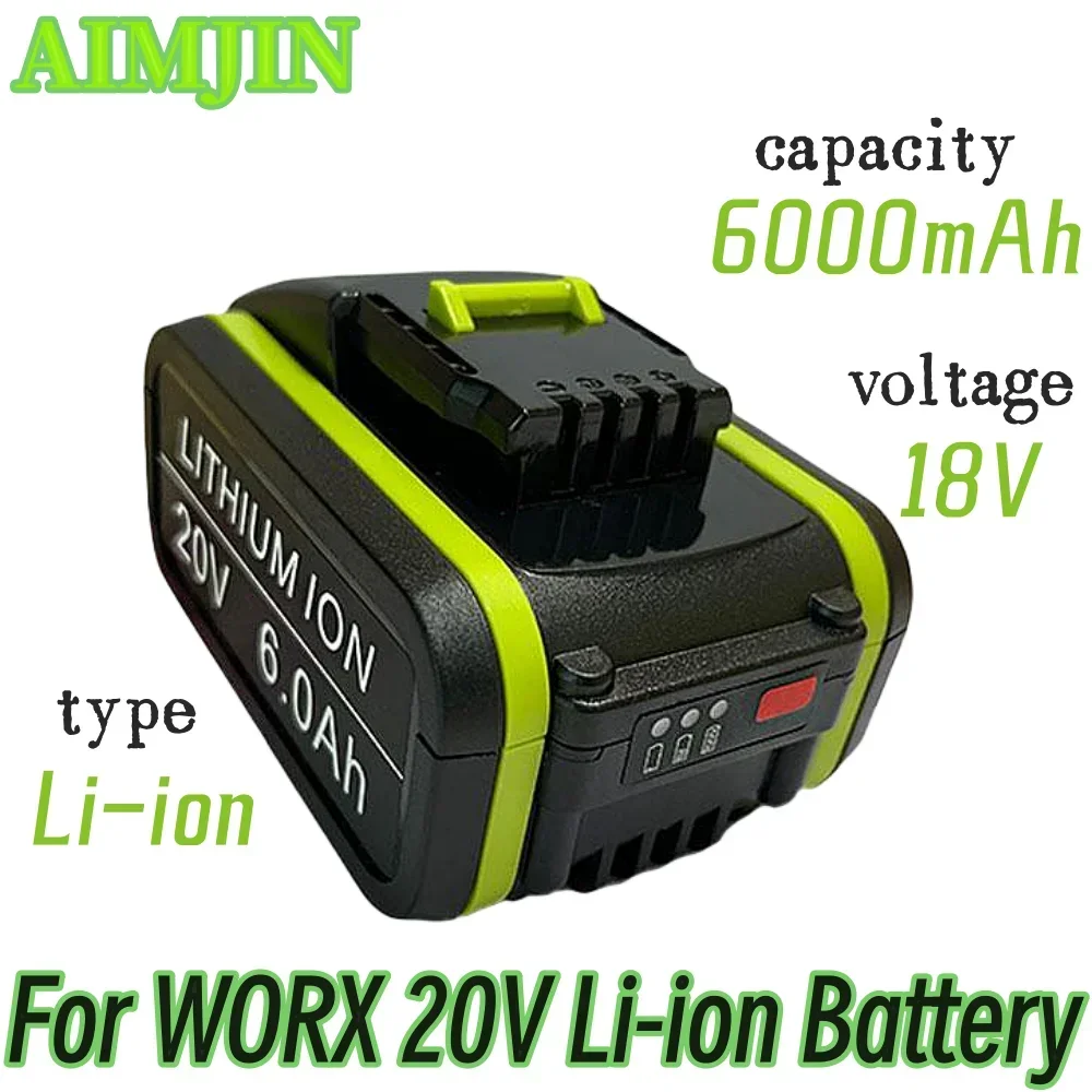 NEW 20V 18000mAh Lithium Rechargeable Replacement Battery for Worx Power Tools WA3551 WA3553 WX390 WX176 WX178 WX386 WX678
NEW 20V 18000mAh Lithium Rechargeable Replacement Battery for Worx Power Tools WA3551 WA3553 WX390 WX176 WX178 WX386 WX678