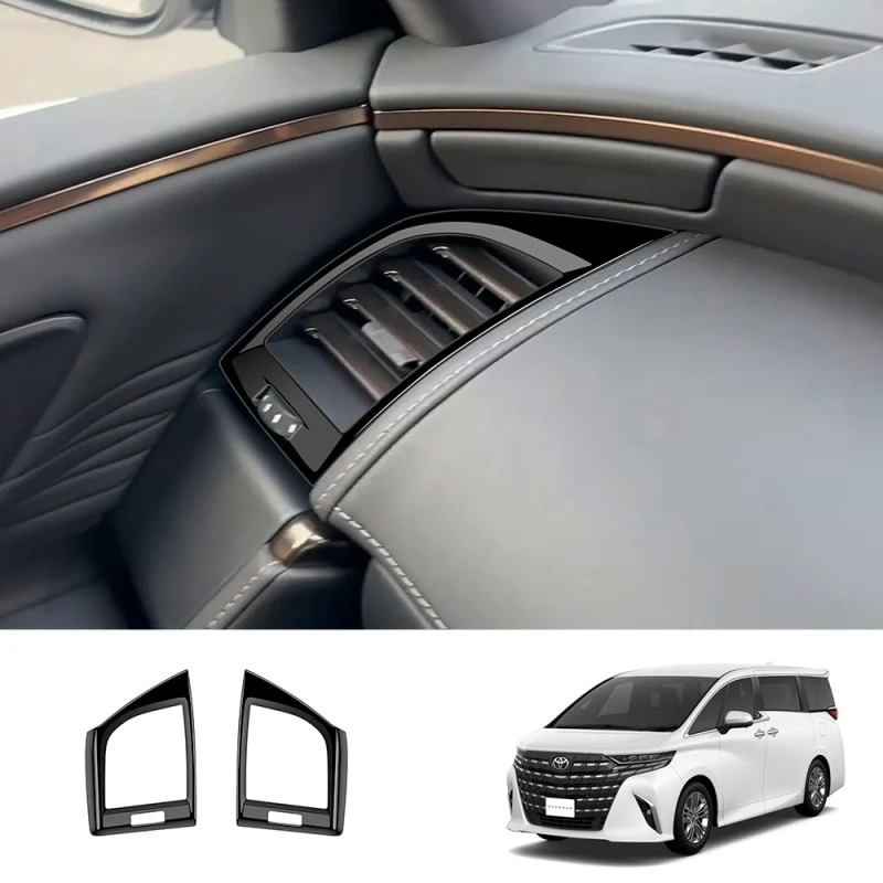 LHD RHD для Toyota Alphard Vellfire 40 серии 2023 2024 ABS, боковая крышка для воздуховода, крышка на вентиляционное отверстие переменного тока, отделка, автомобильные аксессуары
LHD RHD для Toyota Alphard Vellfire 40 серии 2023 2024 ABS, боковая крышка для воздуховода, крышка на вентиляционное отверстие переменного тока, отделка, автомобильные аксессуары