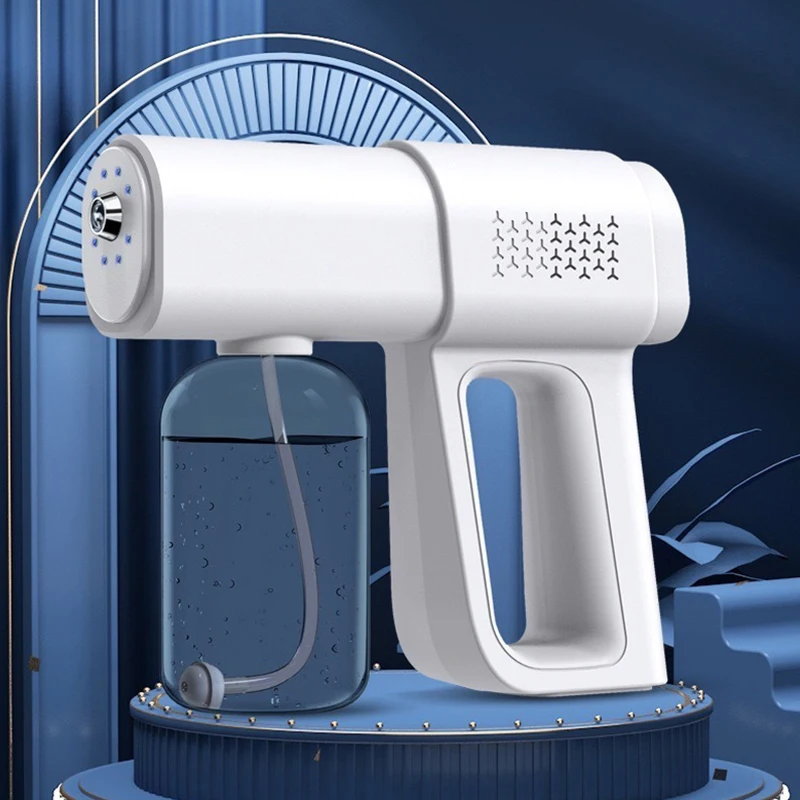 K5 Pro Nano Spray Gun Sanitizer Sprayers USB Rechargeable Handheld Steam Disinfection Sprayer Gun Humidifier for Home Garden
K5 Pro Nano Spray Gun Sanitizer Sprayers USB Rechargeable Handheld Steam Disinfection Sprayer Gun Humidifier for Home Garden