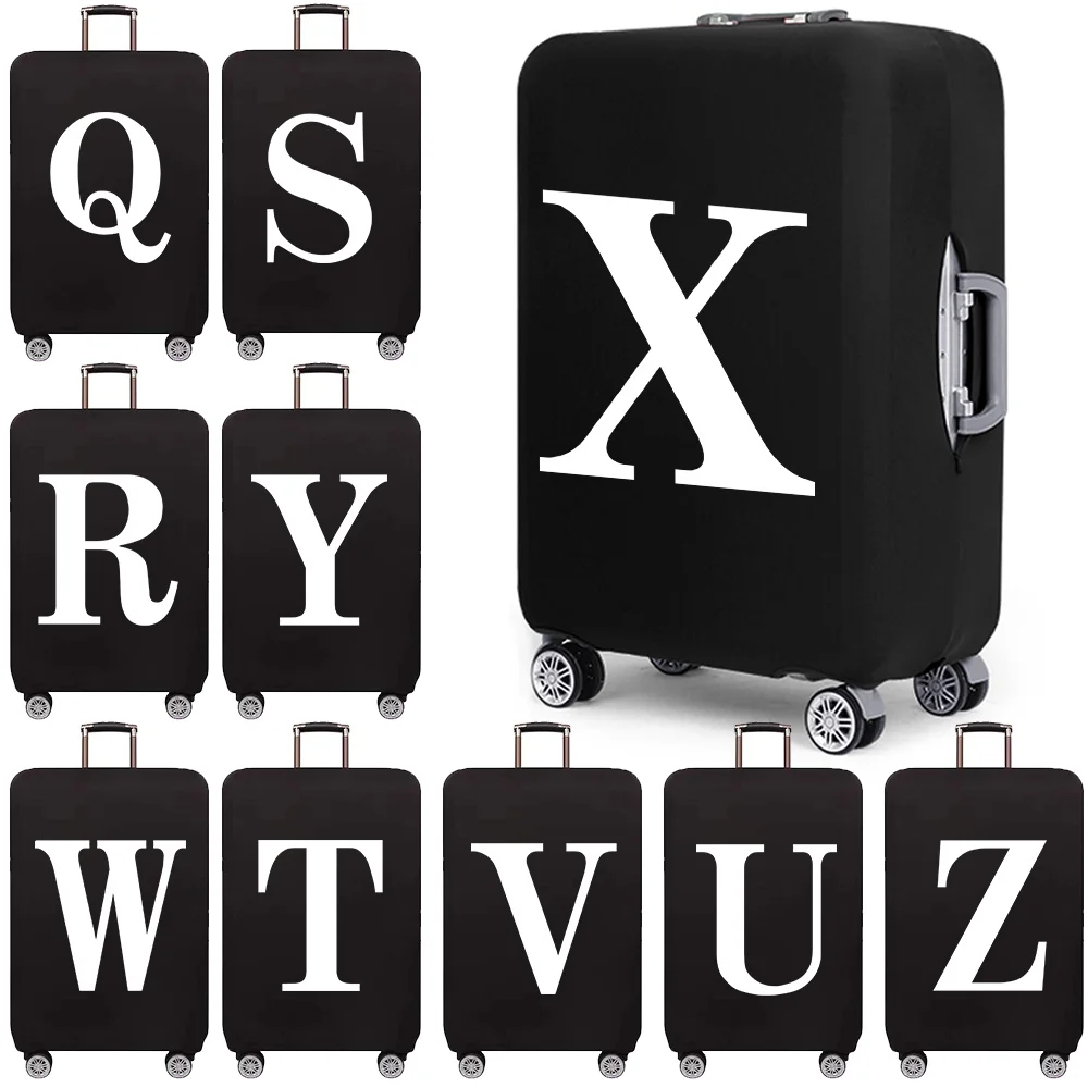 White Letter Luggage Cover Elastic Protective Cover Elastic Luggage Cover Anti-scratch Protective Cover New Travel Accessories
White Letter Luggage Cover Elastic Protective Cover Elastic Luggage Cover Anti-scratch Protective Cover New Travel Accessories