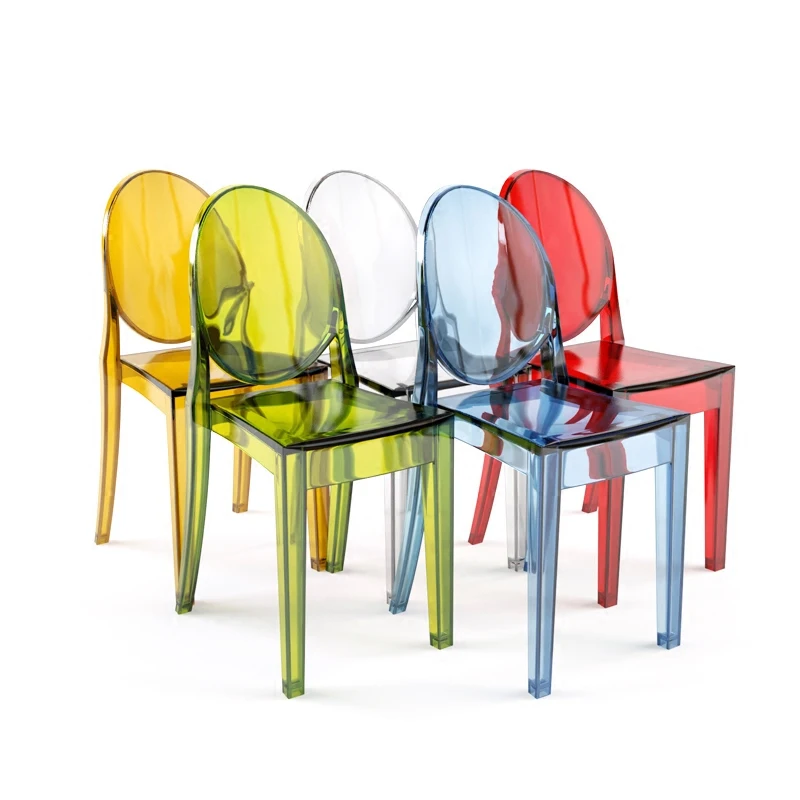 Creative Transparent Chair Plastic Back Devil Ghost Chair Acrylic Crystal Chair Nordic Dining Chair Wedding Makeup Chair
Creative Transparent Chair Plastic Back Devil Ghost Chair Acrylic Crystal Chair Nordic Dining Chair Wedding Makeup Chair