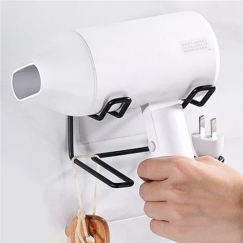 Stainless Steel Hair Dryer Holder Wall Mounted Hair Straightener Dryer Rack Bathroom Accessories Organizer Storage Shelf Racks
Stainless Steel Hair Dryer Holder Wall Mounted Hair Straightener Dryer Rack Bathroom Accessories Organizer Storage Shelf Racks