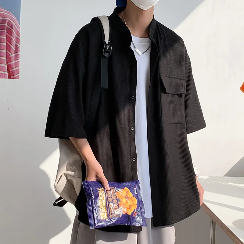 Art Style Men's Corduroy Long Sleeve Shirts Autumn Korean Shirt Fashion Casual Oversize Shirt Coat Quality Clothing
Art Style Men's Corduroy Long Sleeve Shirts Autumn Korean Shirt Fashion Casual Oversize Shirt Coat Quality Clothing