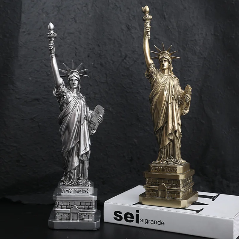 American Decoration Sacred Statue of Liberty Living Room Dining Room Exquisite Decoration Figurine Sculpture Tabletop Statue Art
American Decoration Sacred Statue of Liberty Living Room Dining Room Exquisite Decoration Figurine Sculpture Tabletop Statue Art