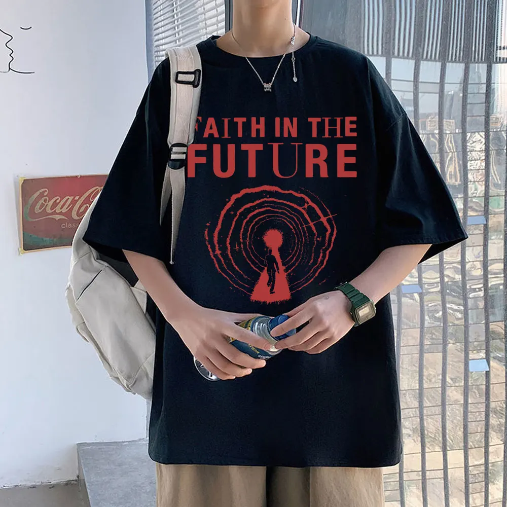 Faith in The Future T Shirts Men's Oversized Streetwear Male 100% Cotton Tshirt Short Sleeve Men Women Hip Hop Vintage T-shirts
Faith in The Future T Shirts Men's Oversized Streetwear Male 100% Cotton Tshirt Short Sleeve Men Women Hip Hop Vintage T-shirts
