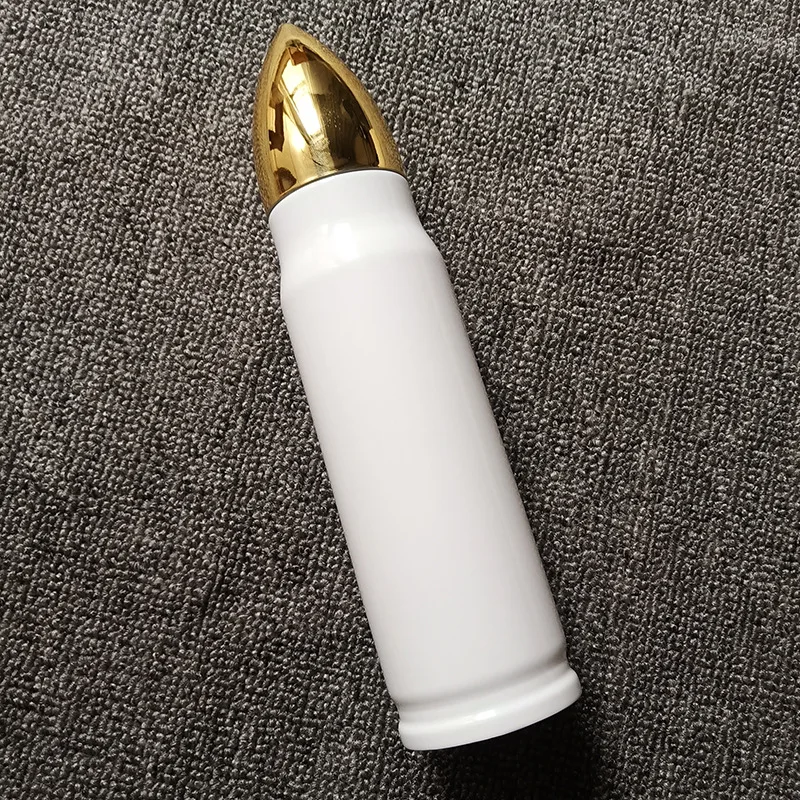 New Stainless Steel Vacuum Insulation Cup Fashion Men's Office Water Cup Creative Bullet Head Cup
New Stainless Steel Vacuum Insulation Cup Fashion Men's Office Water Cup Creative Bullet Head Cup