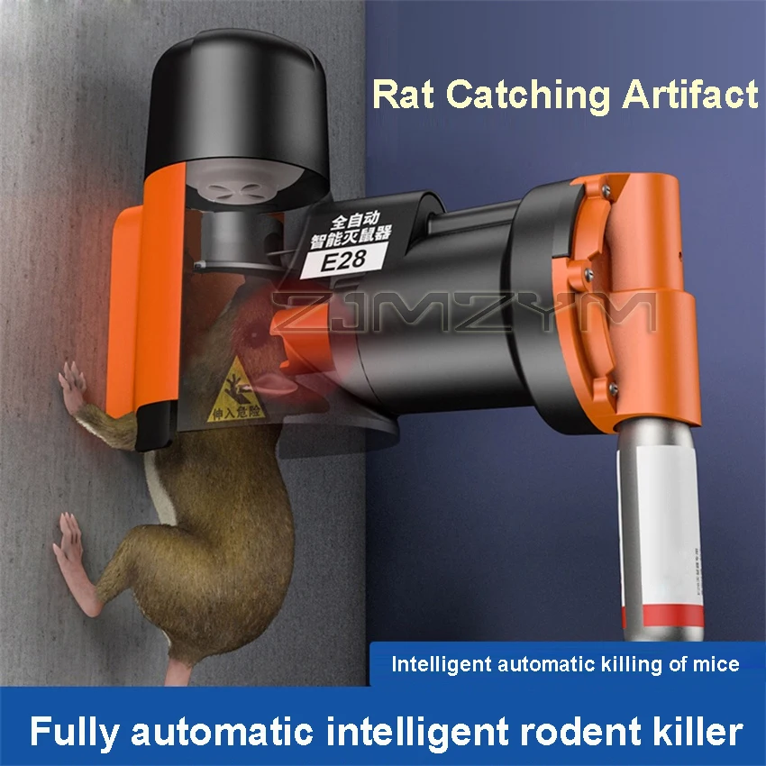 

Automatic Humane Non-Toxic Rat and Mouse Trap Kit Rat Mouse Multi-catch Trap Machine Without CO2 Cylinders