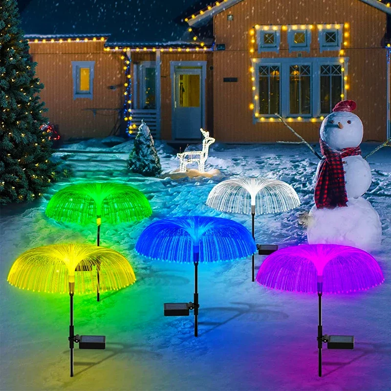 Solar LED Lights Outdoor Waterproof Solar Power Jellyfish Garden Decor Lawn Pathway Lamp 7 Color Changing
Solar LED Lights Outdoor Waterproof Solar Power Jellyfish Garden Decor Lawn Pathway Lamp 7 Color Changing