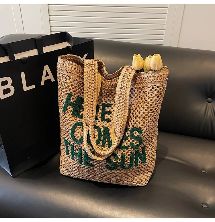 Embroidered Straw Summer Tote Bag 10 S226f16a3d9a84619ba049372c840f831I