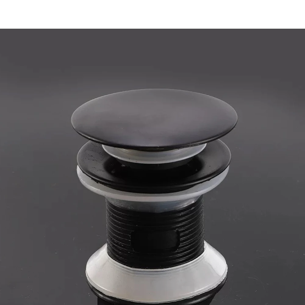 Generic Basin Drain Bathroom Sink Pop Up Push Open Waste Filter Stopper