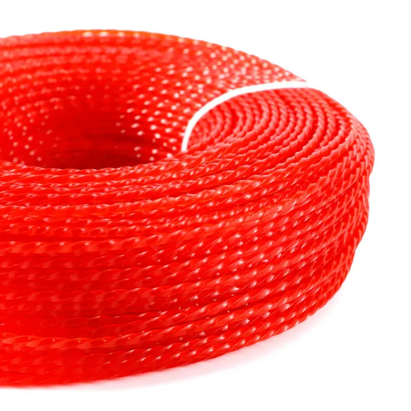 2.4mm*100m Red Easy installation String 1pc Spool Cutter Nylon Line Trimmer Wire For Brushcutter Convenient Useful
2.4mm*100m Red Easy installation String 1pc Spool Cutter Nylon Line Trimmer Wire For Brushcutter Convenient Useful
