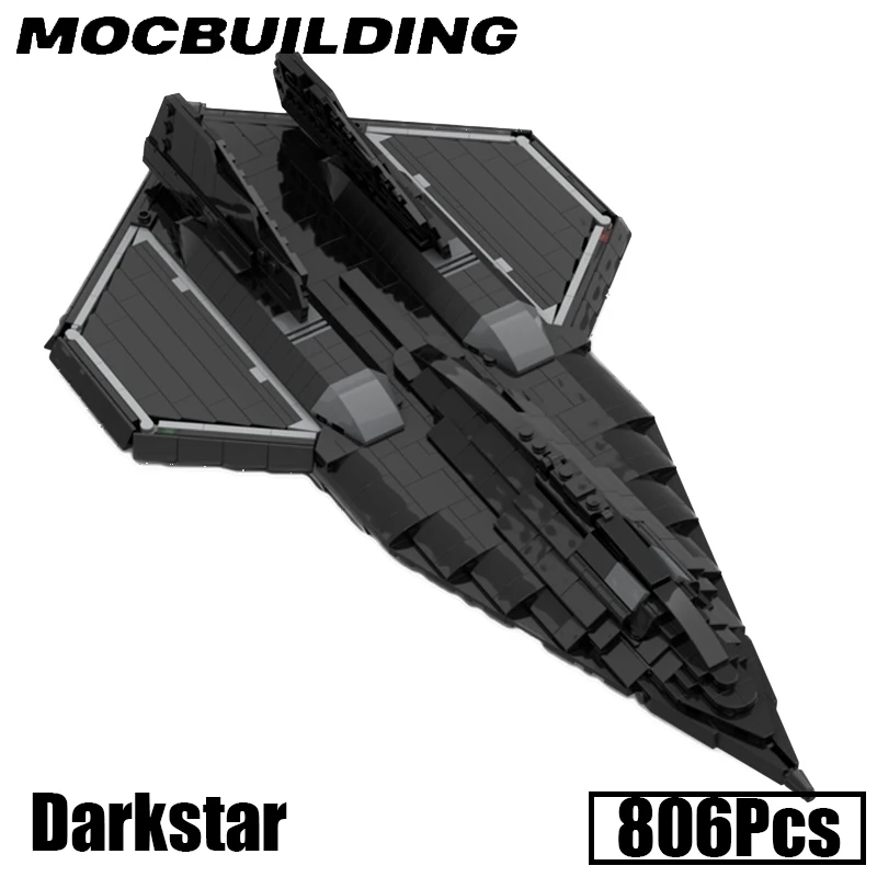 1:72 Scale Darkstar Model SR-72 Display Moc Building Blocks Bricks DIY Blackbird Toys Gifts Christmas Present
1:72 Scale Darkstar Model SR-72 Display Moc Building Blocks Bricks DIY Blackbird Toys Gifts Christmas Present