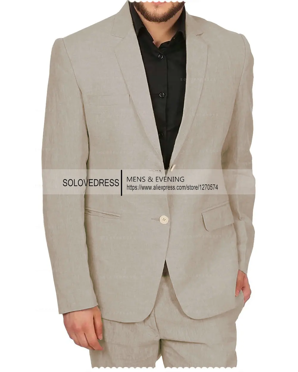 Single-Breasted Mens Suits 2 piece Cotton Linen Casual Jacquard Shawl Lapel Tuxedos for Wedding Groomsmen Suits (Blazer+Pant)
Single-Breasted Mens Suits 2 piece Cotton Linen Casual Jacquard Shawl Lapel Tuxedos for Wedding Groomsmen Suits (Blazer+Pant)