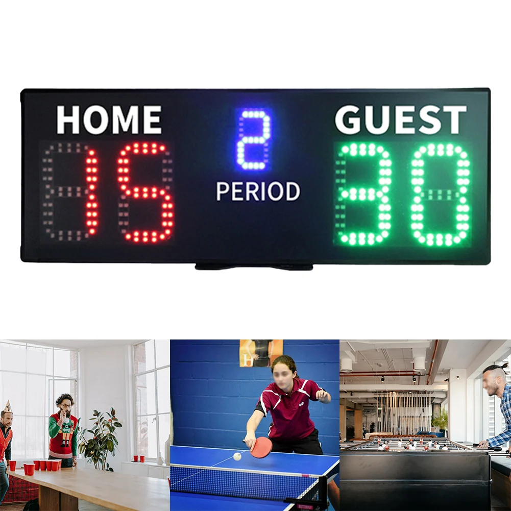 Electronic Scoreboard Digital Tabletop Scoreboard For Basketball Volleyball Billiards Tennis With Remote Control Score Keeper
Electronic Scoreboard Digital Tabletop Scoreboard For Basketball Volleyball Billiards Tennis With Remote Control Score Keeper