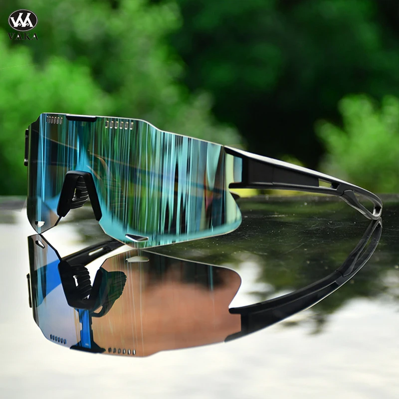 

Vaka Sport Men And Women Sunglasses Ski Glasses Outdoor Cycling Polarized TAC Lenses Goggles UV400 Bike Bicycle Eyewear