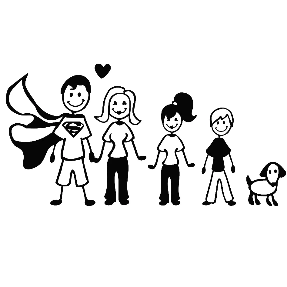 Car Stickers Personalized Creative Stickers Happy Family Cute Stickers Car Decoration Waterproof and Sunscreen PVC 18*9cm
Car Stickers Personalized Creative Stickers Happy Family Cute Stickers Car Decoration Waterproof and Sunscreen PVC 18*9cm