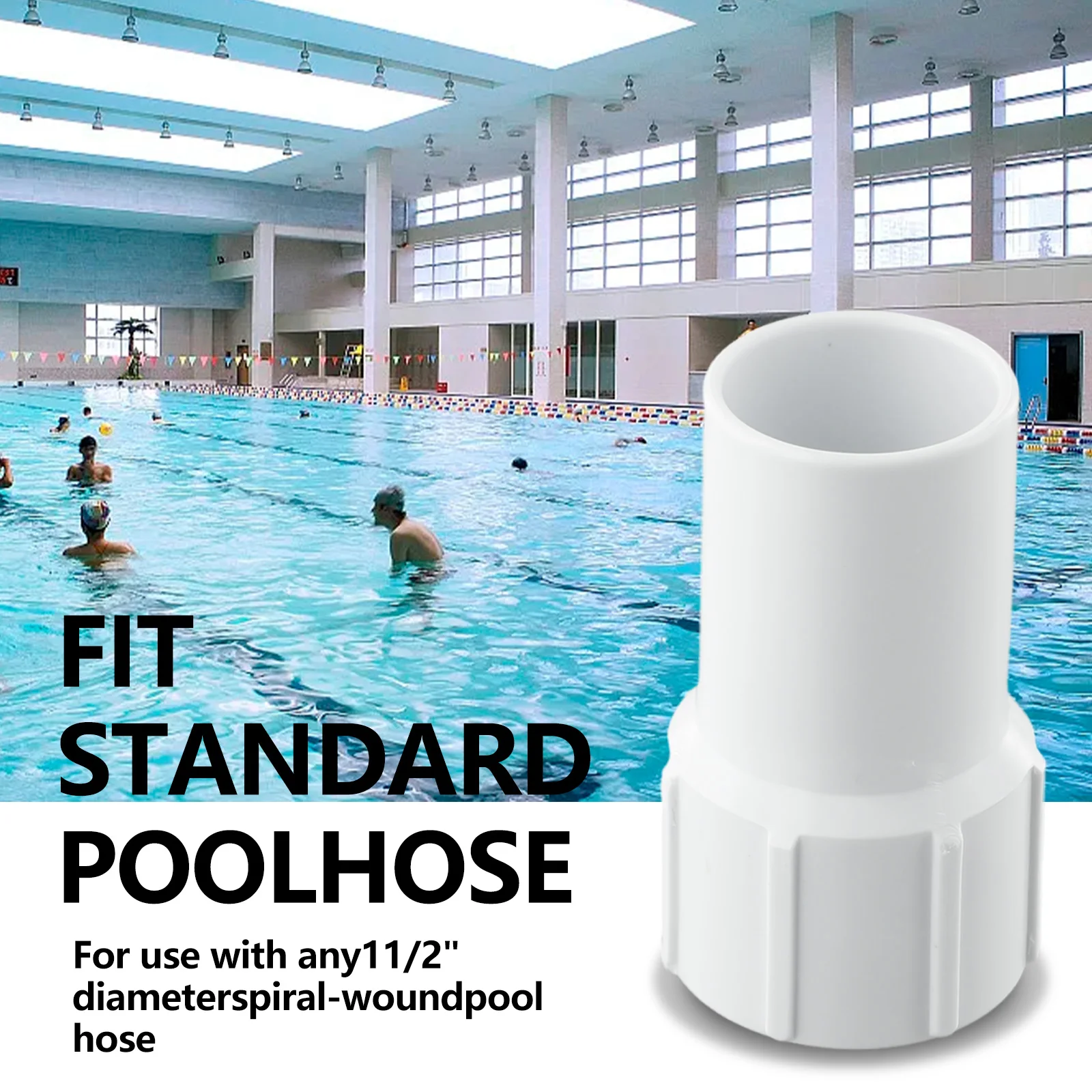 Adapter Durable Cleaning Fittings Home Cuffs Replacement Suction Suction Pipe Swimming Pool Hose Connector Vacuum
Adapter Durable Cleaning Fittings Home Cuffs Replacement Suction Suction Pipe Swimming Pool Hose Connector Vacuum