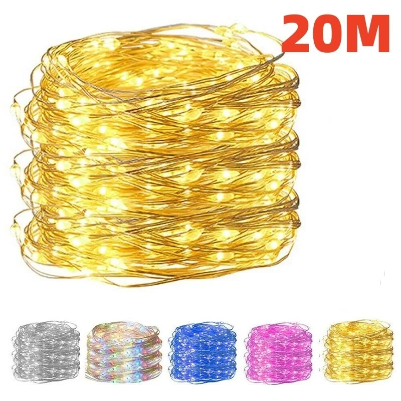 5/10/20M USB LED String Lights Copper Silver Wire Garland Light Waterproof Fairy Lights Party Decoration for Christmas Wedding
5/10/20M USB LED String Lights Copper Silver Wire Garland Light Waterproof Fairy Lights Party Decoration for Christmas Wedding