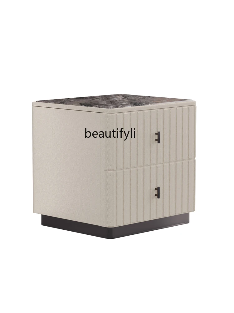 Italian-Style Light Luxury Natural Marble Bedside Table High-End Minimalist Modern Bedside Storage Cabinet furniture
Italian-Style Light Luxury Natural Marble Bedside Table High-End Minimalist Modern Bedside Storage Cabinet furniture