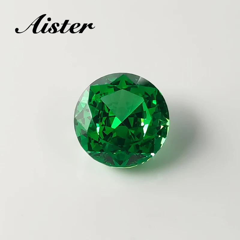 New Green Round Crushed Ice Cut Cubic Zirconia High Carbon Lab Diamond CZ Gemstone 4K Cut 5A+ Quality for Jewelry Making
New Green Round Crushed Ice Cut Cubic Zirconia High Carbon Lab Diamond CZ Gemstone 4K Cut 5A+ Quality for Jewelry Making
