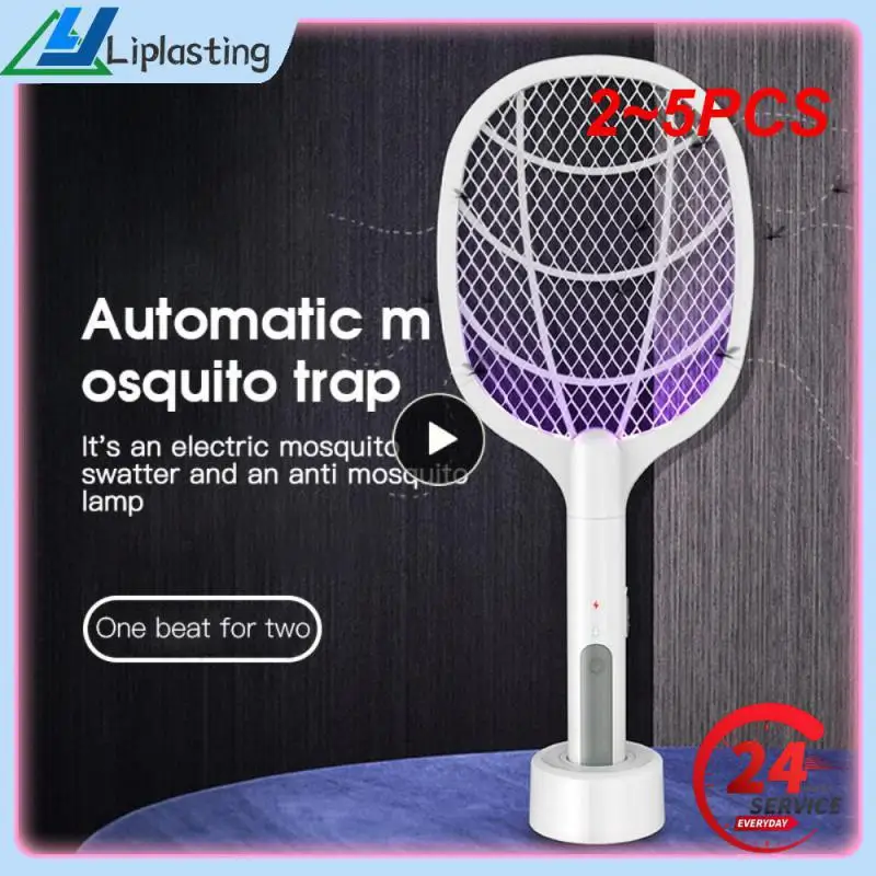 2~5PCS New Mosquito Killer Light Electric Mosquito Swatter Two-in-One USB Lithium Battery Base Charging Fly Swatter Mosquito
2~5PCS New Mosquito Killer Light Electric Mosquito Swatter Two-in-One USB Lithium Battery Base Charging Fly Swatter Mosquito