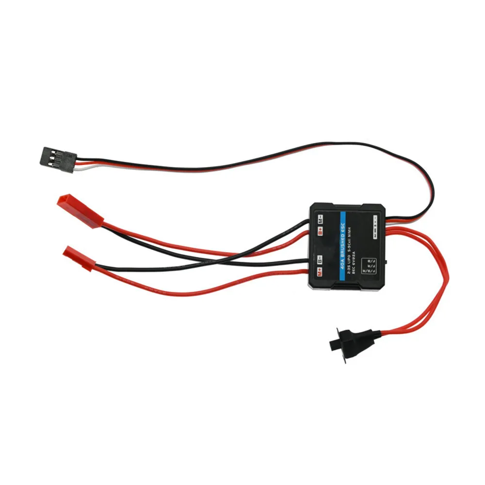1 PCS 40A Brushed ESC Electronic Speed Controller For WPL C24 C34 MN D90 MN99S MN86S Micro Brush Electric Regulator Accessories
1 PCS 40A Brushed ESC Electronic Speed Controller For WPL C24 C34 MN D90 MN99S MN86S Micro Brush Electric Regulator Accessories