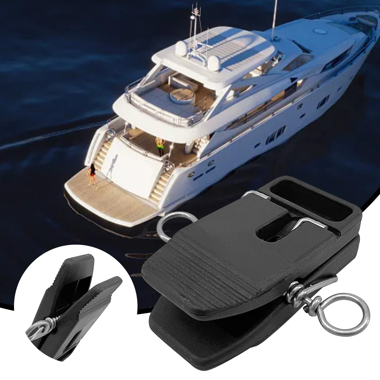 Marine Wire Clamp Wire Clamp ABS Black Durable Plastic Accessories Ships Ships Used For Marine Brand New Durable
Marine Wire Clamp Wire Clamp ABS Black Durable Plastic Accessories Ships Ships Used For Marine Brand New Durable