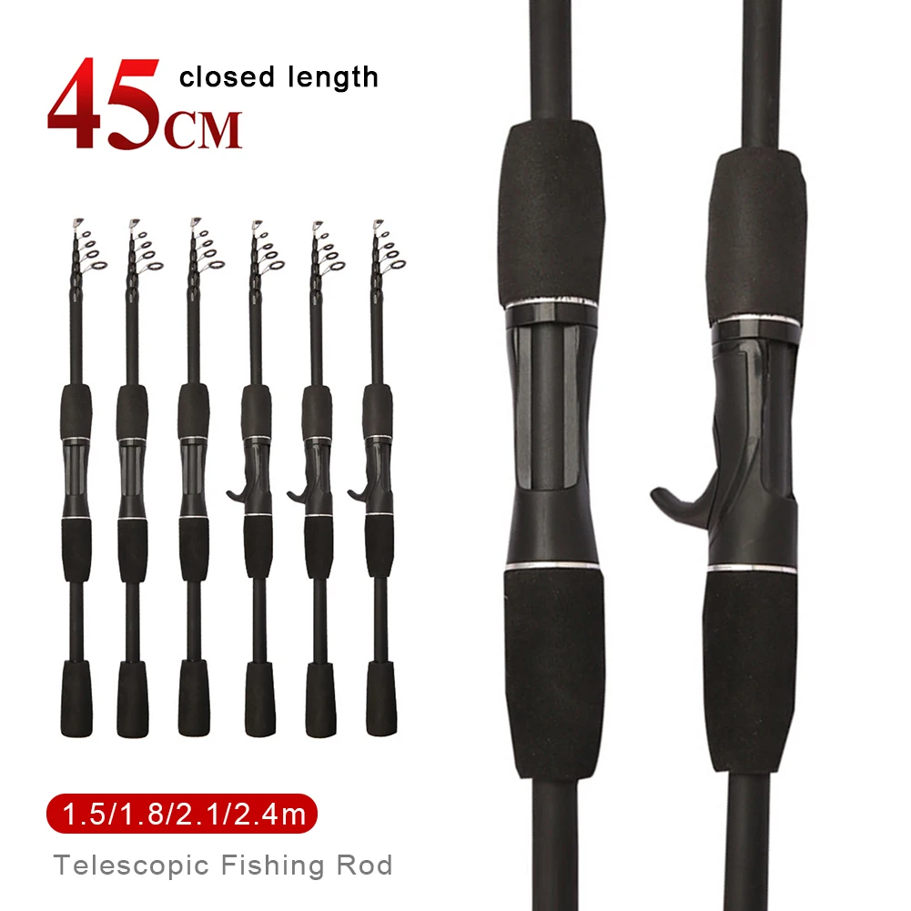 Fishing Rod Telescopic Rod Outdoor Sport Carp Fishing Carbon Fiber Casting Rod Freshwater Saltwater Reservoir Fishing Tackle
Fishing Rod Telescopic Rod Outdoor Sport Carp Fishing Carbon Fiber Casting Rod Freshwater Saltwater Reservoir Fishing Tackle