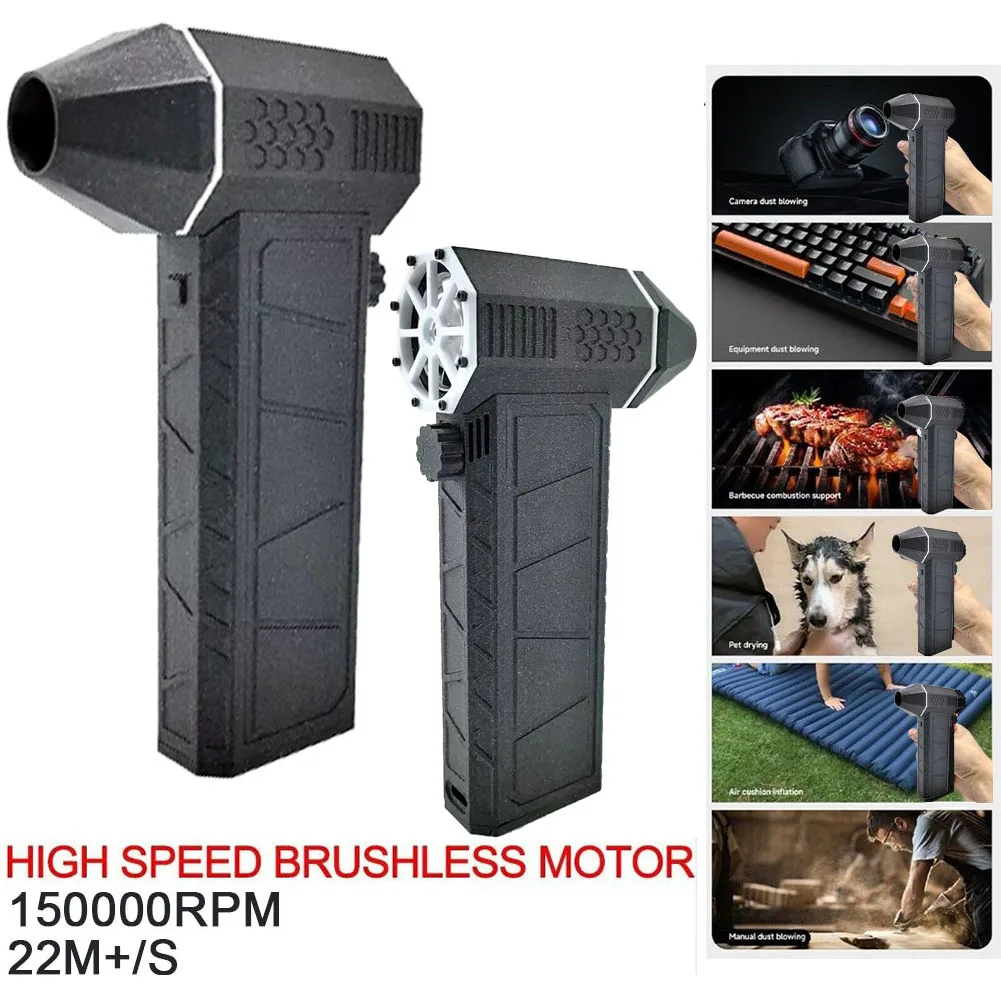 Mini Turbo Jet Fan Electric Air Duster 150000 RPM Wind Speed 22m/s Jet Blower Industrial Duct Fan Violent Turbofan
Mini Turbo Jet Fan Electric Air Duster 150000 RPM Wind Speed 22m/s Jet Blower Industrial Duct Fan Violent Turbofan