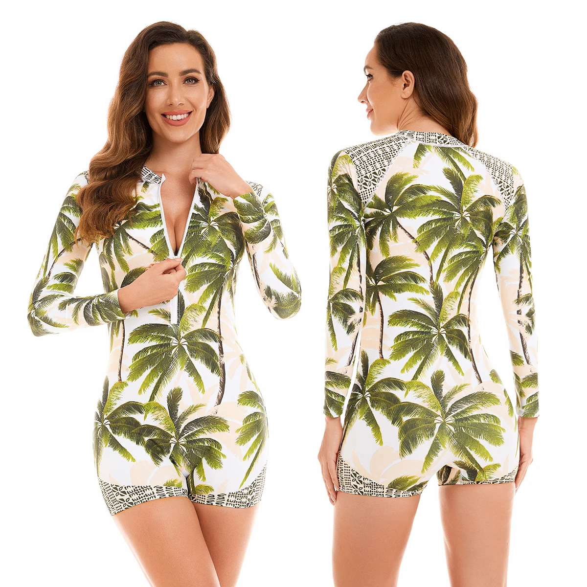 Summer Swimwear Womens Rash Guard UPF 50+ Long Sleeve Swim Shirt One Piece Bathing Suit Swimsuit
Summer Swimwear Womens Rash Guard UPF 50+ Long Sleeve Swim Shirt One Piece Bathing Suit Swimsuit