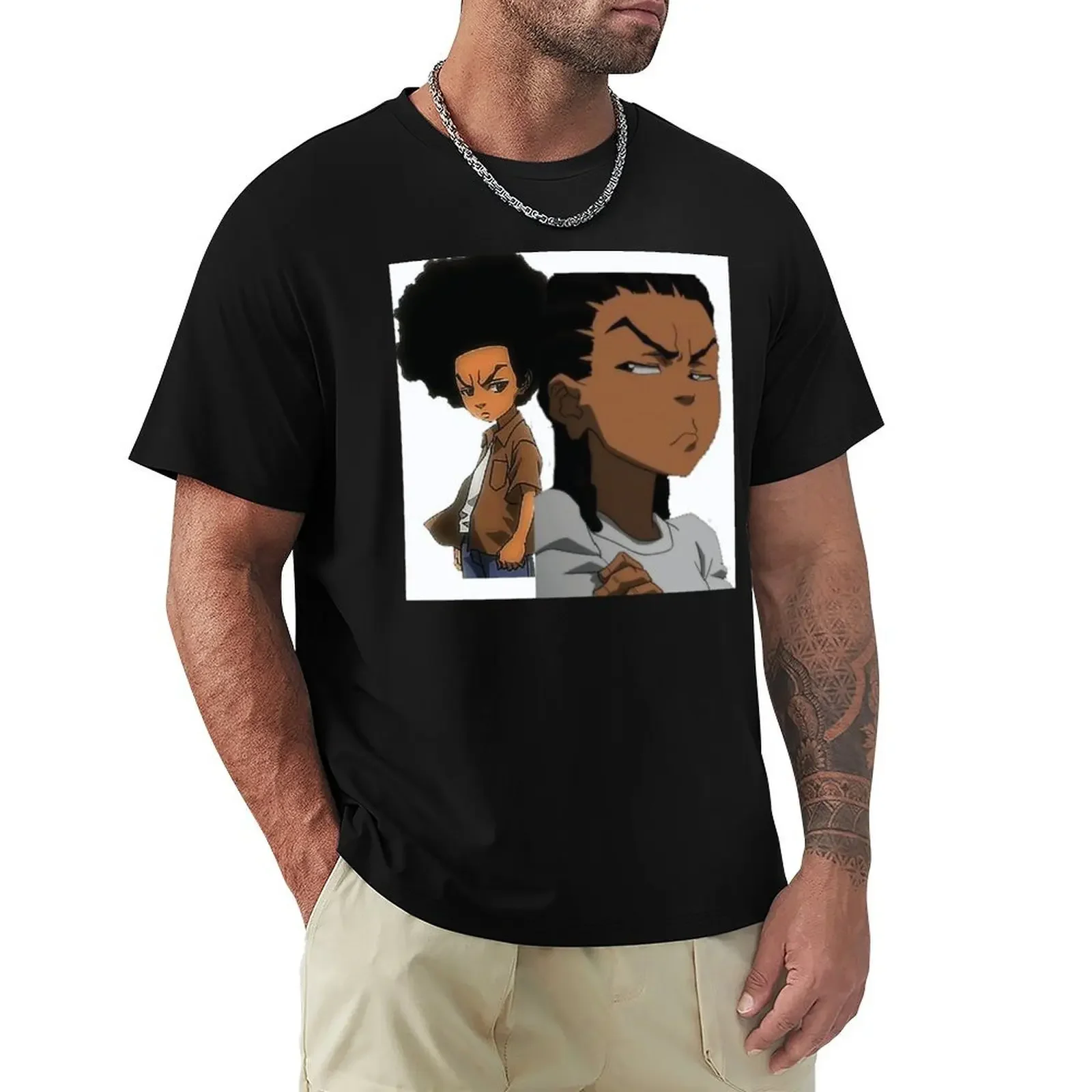 The Boondocks Huey T-shirt plus size tops animal prinfor boys mens graphic t-shirts hip hop
The Boondocks Huey T-shirt plus size tops animal prinfor boys mens graphic t-shirts hip hop