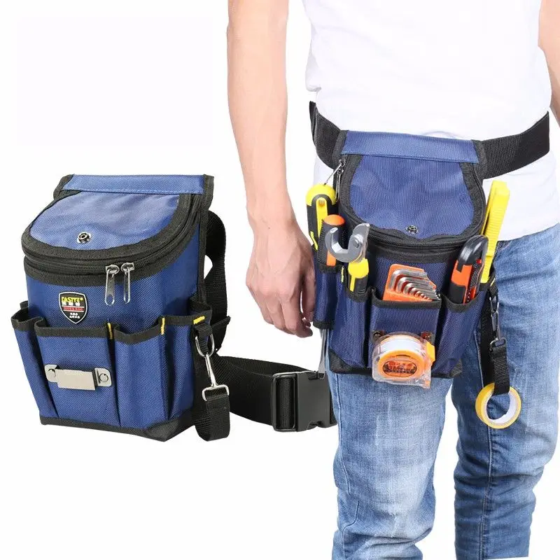 Electrician Tool Bag Professional Toolkit Multifunctional Maintenance Pouch Carpentry Nails Fanny Pack Organizer Tools Storage
Electrician Tool Bag Professional Toolkit Multifunctional Maintenance Pouch Carpentry Nails Fanny Pack Organizer Tools Storage