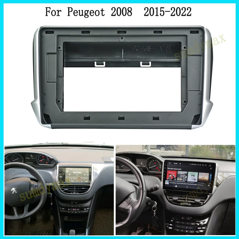 10,1 дюймовый большой экран 2 Din android автомобильный радиоприемник рамка для PEUGEOT 2008 2015-2018 Автомобильная панель аудио адаптер
10,1 дюймовый большой экран 2 Din android автомобильный радиоприемник рамка для PEUGEOT 2008 2015-2018 Автомобильная панель аудио адаптер