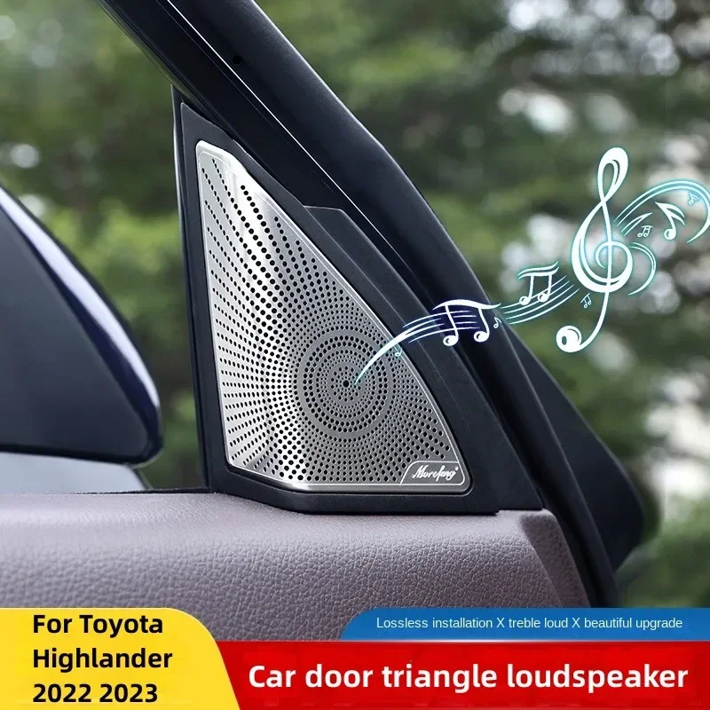 For Toyota Highlander 2022 2023 A Pillar Tweeter Horn Car Door Triangle Speaker Audi Modification Accessories
For Toyota Highlander 2022 2023 A Pillar Tweeter Horn Car Door Triangle Speaker Audi Modification Accessories