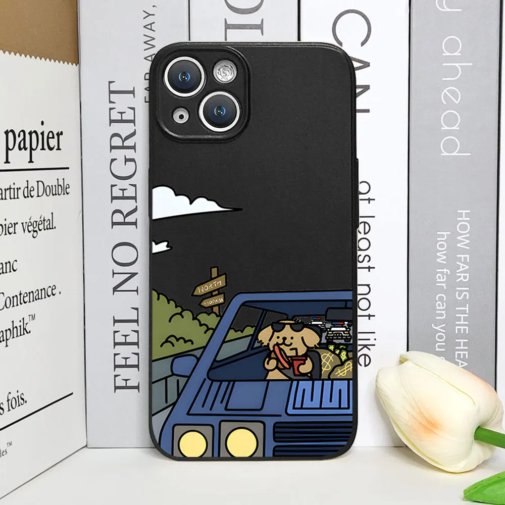 Funny Cartoon Dog Couple Phone Case for Iphone 16 15 13 12 11 Pro Mini XS MAX X Cover for Iphone 14 7 8 Plus Silicone Soft Funda Funny Cartoon Dog Couple Phone Case for Iphone 16 15 13 12 11 Pro Mini XS MAX X Cover for Iphone 14 7 8 Plus Silicone Soft Funda