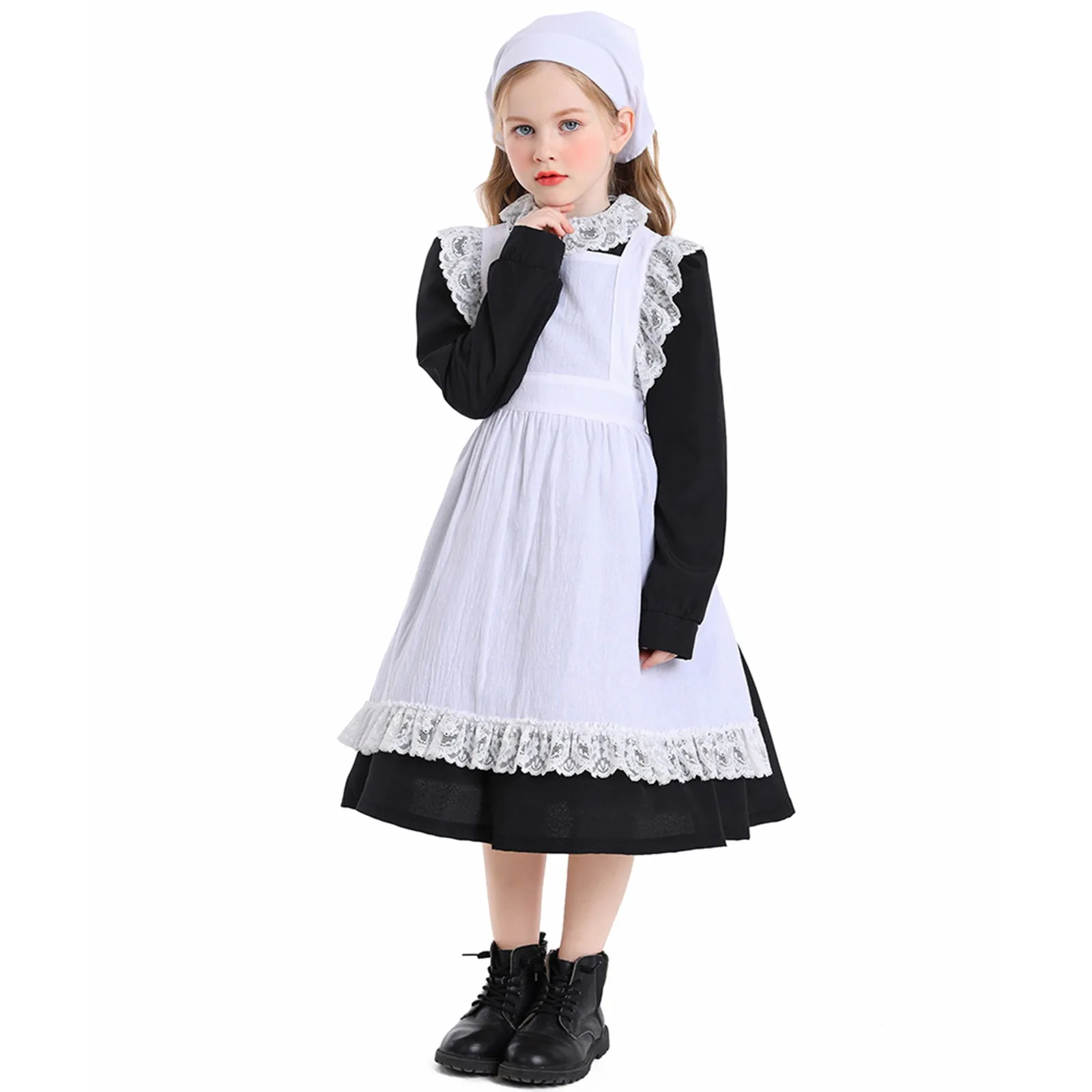 Girl's German Beer Festival Halloween Lace Costume Stage Play Performance Carnival Party Cosplay Costumes for Kids 3pc
Girl's German Beer Festival Halloween Lace Costume Stage Play Performance Carnival Party Cosplay Costumes for Kids 3pc