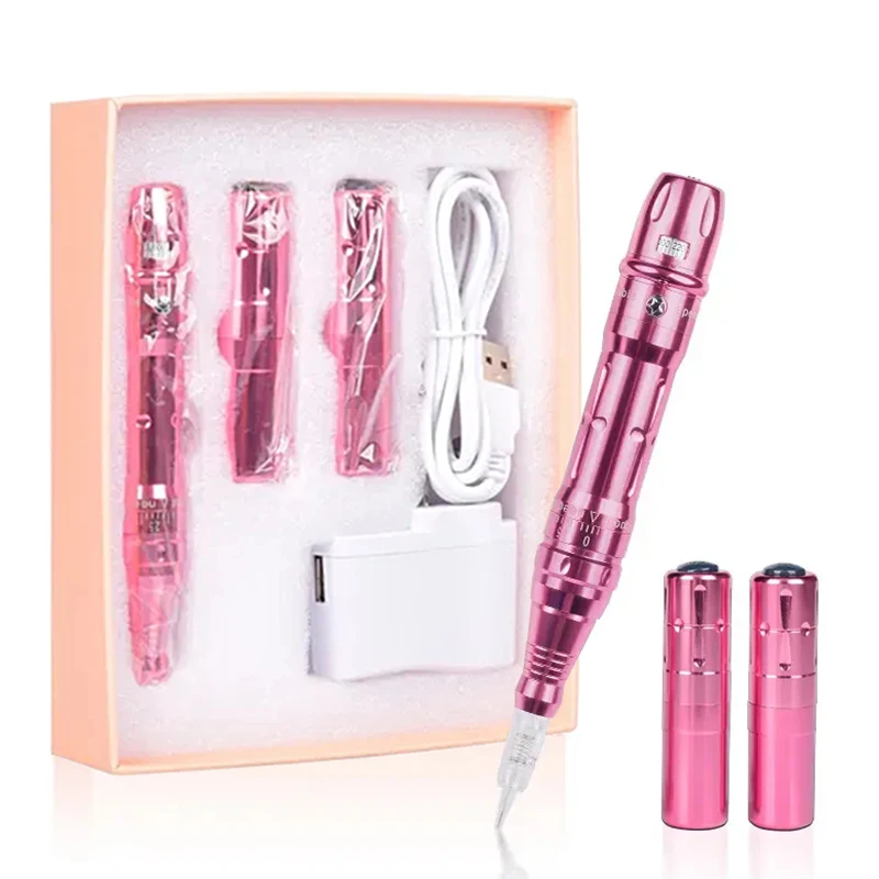 NEW Wireless Screw Microblading Pen Permanent Makeup Tattoo Machine Rechargeable Tattoo Pen for MTS Eyebrow Lip Tattoo&Body Art
NEW Wireless Screw Microblading Pen Permanent Makeup Tattoo Machine Rechargeable Tattoo Pen for MTS Eyebrow Lip Tattoo&Body Art