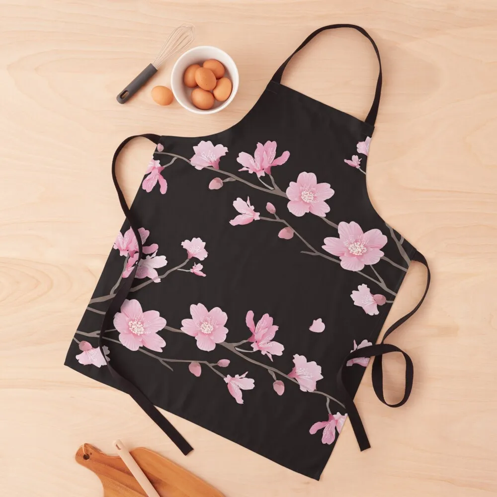 Cherry Blossom flower plant - Black Apron kitchen girl Women's Home Clothes Apron
Cherry Blossom flower plant - Black Apron kitchen girl Women's Home Clothes Apron