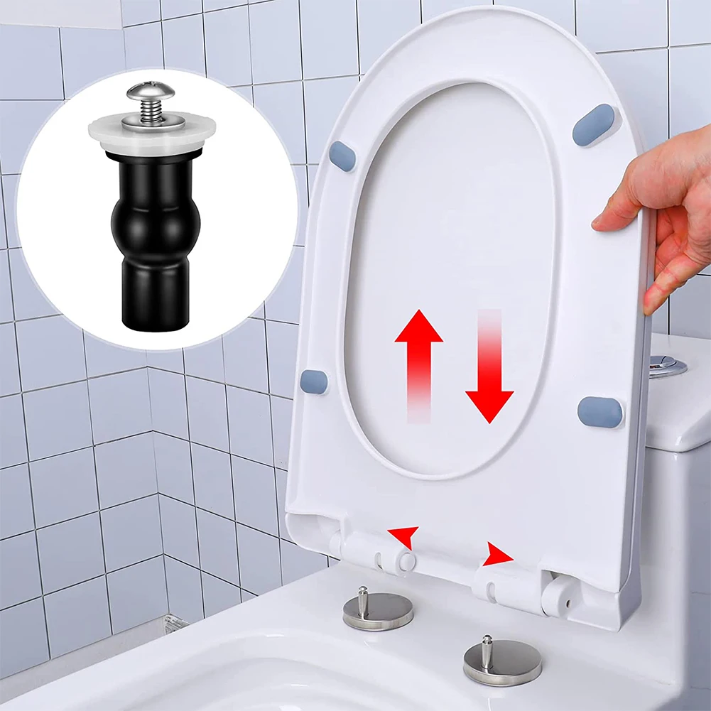 Home Toilet Seat Parts 304 Stainless Steel + ABS 4 Pcs/ Set Corrosion Resistant Non Rust 1.4cm Washer Diameter
Home Toilet Seat Parts 304 Stainless Steel + ABS 4 Pcs/ Set Corrosion Resistant Non Rust 1.4cm Washer Diameter